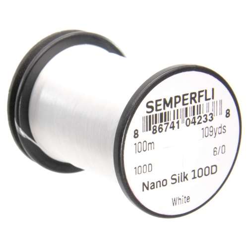 Semperfli Nano Silk 100D 6/0 White